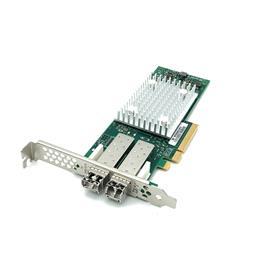 Dell QLE2662-DEL 2-port 16Gb SFP+ Fibre Channel Host Bus Adapter FC PCIe Gen3 x4 0CK9H1 CK9H1