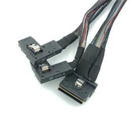 Dell SAS datový kabel k backplane 2x SFF-8087 na 1x double-wide PowerEdge R620 R720 0TK2VY TK2VY