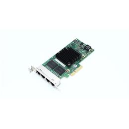 HP 366T Quad Port Gigabit RJ45 Ethernet Server Adapter / Netzwerkkarte PCIe x4 - 816551-001