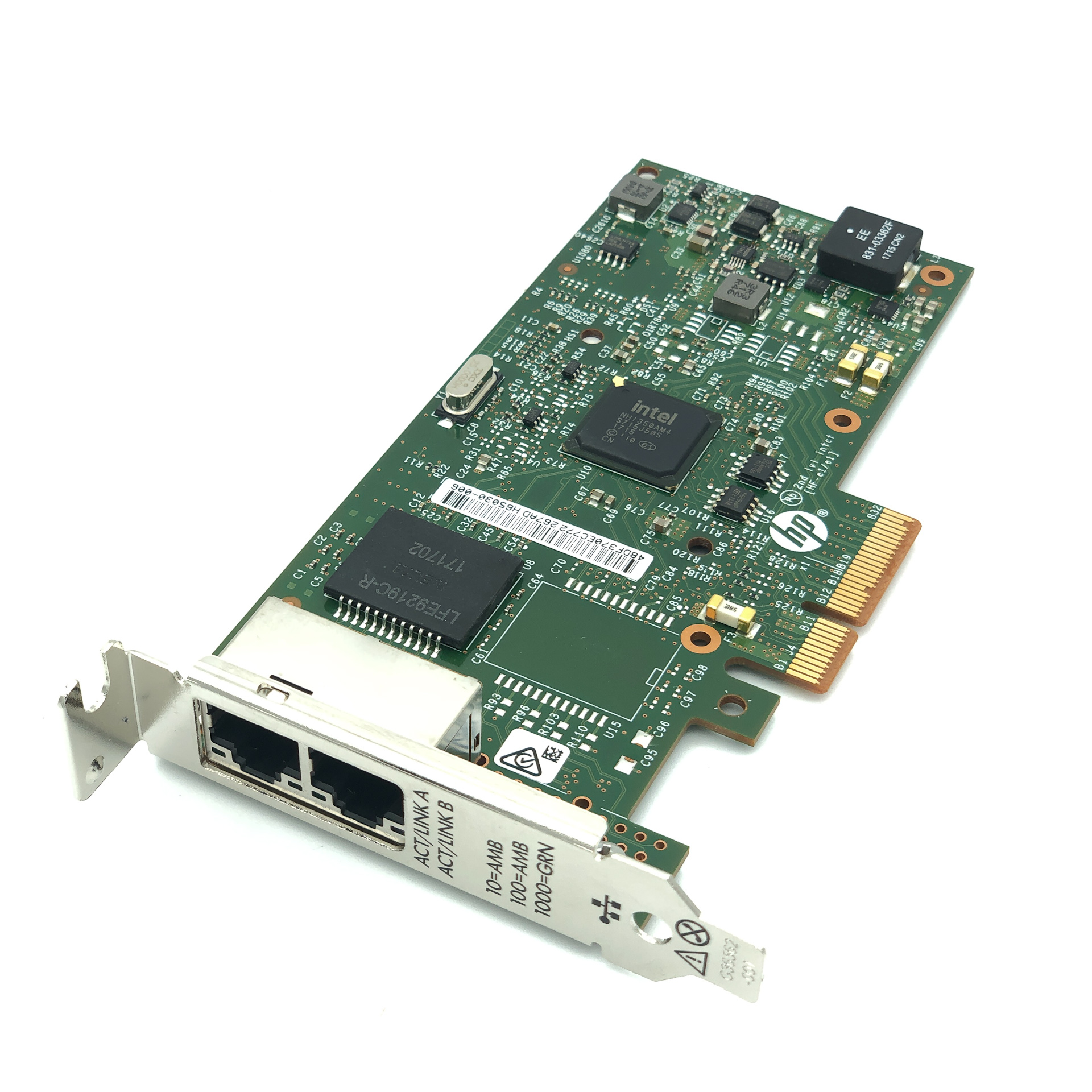 HP Adapter 361T 2-port Gigabit Server PCI-E 656241-001