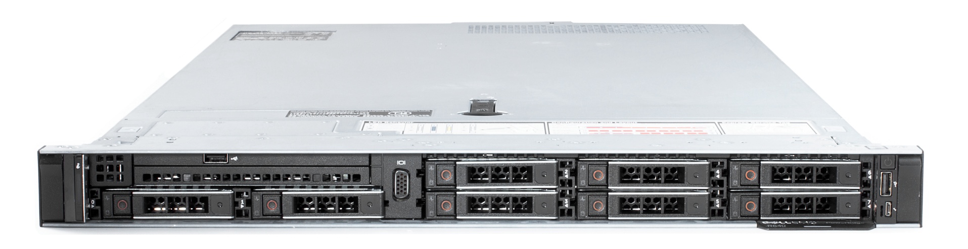 Dell PowerEdge R640 pohled zepredu