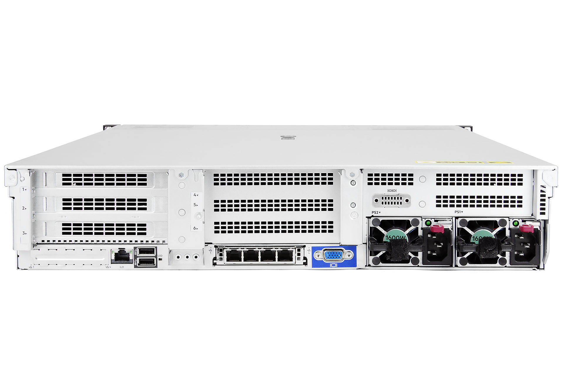 HPE ProLiant DL385 Gen10 Plus zadní strana