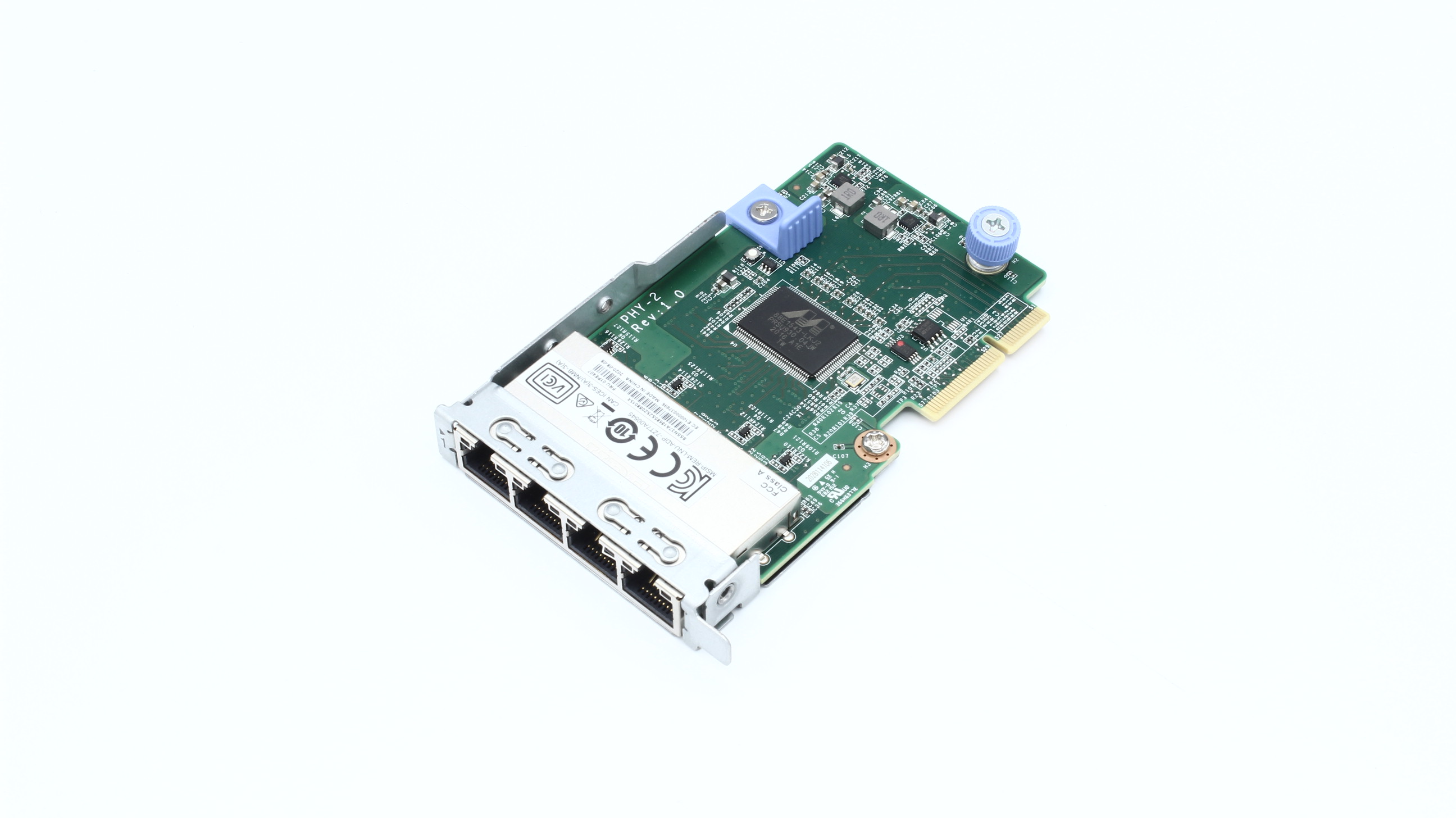 Lenovo Quad Port 1G RJ45 (88E1543) Ethernet Server Netzwerkkarte / LOM Adapter - 01PE407 / 7ZT7A00545