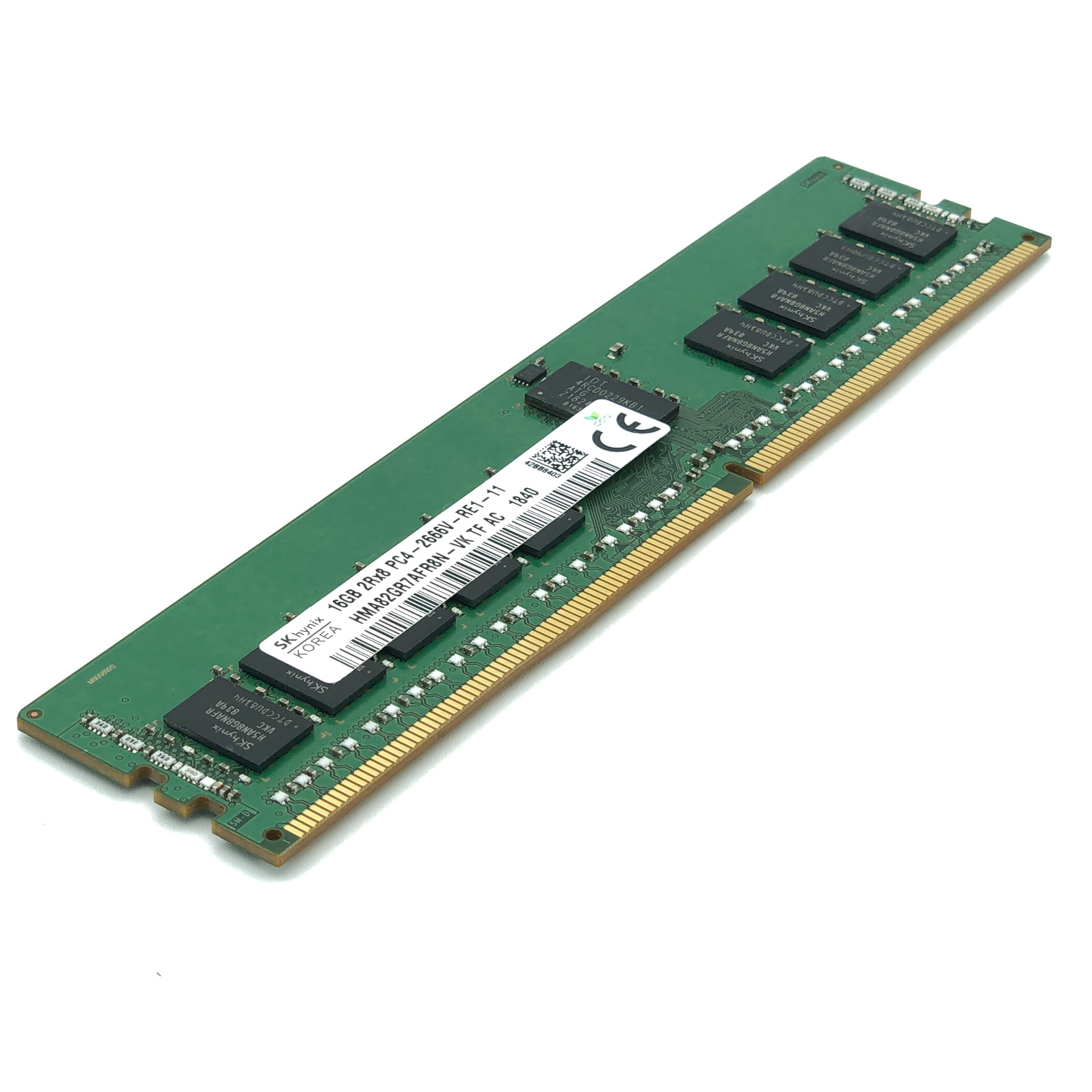 SK Hynix 16GB DDR4 PC4 21300R 2666V 2Rx8 RDIMM HMA82GR7AFR8N-VK