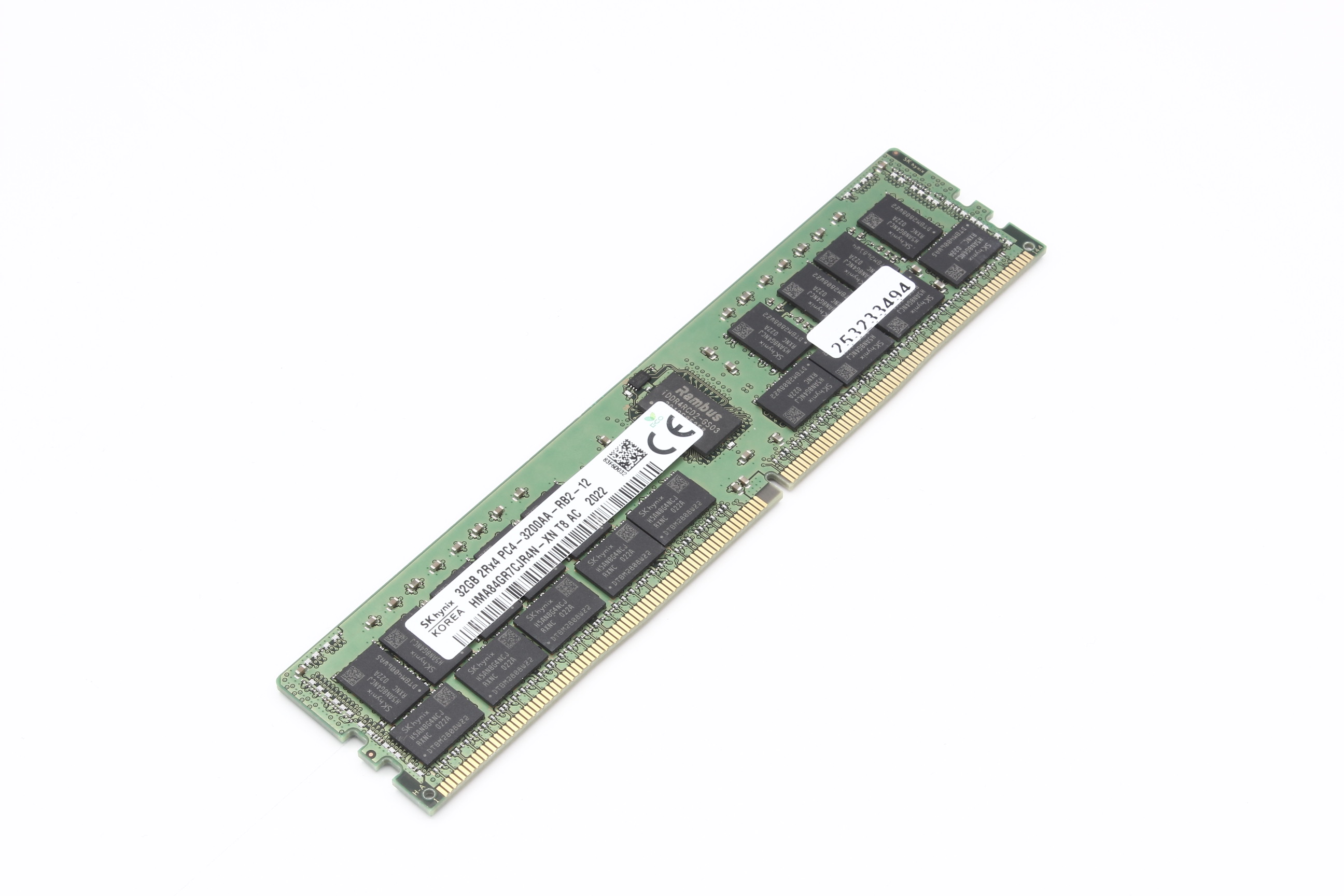 SK hynix 32GB 2Rx4 PC4-3200AA-R DDR4 R-DIMM HMA84GR7CJR4N-XN