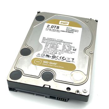 WD Gold 2 TB SATA 7.2K 3.5" 6G 128 MB Cache HDD WD2005FBYZ